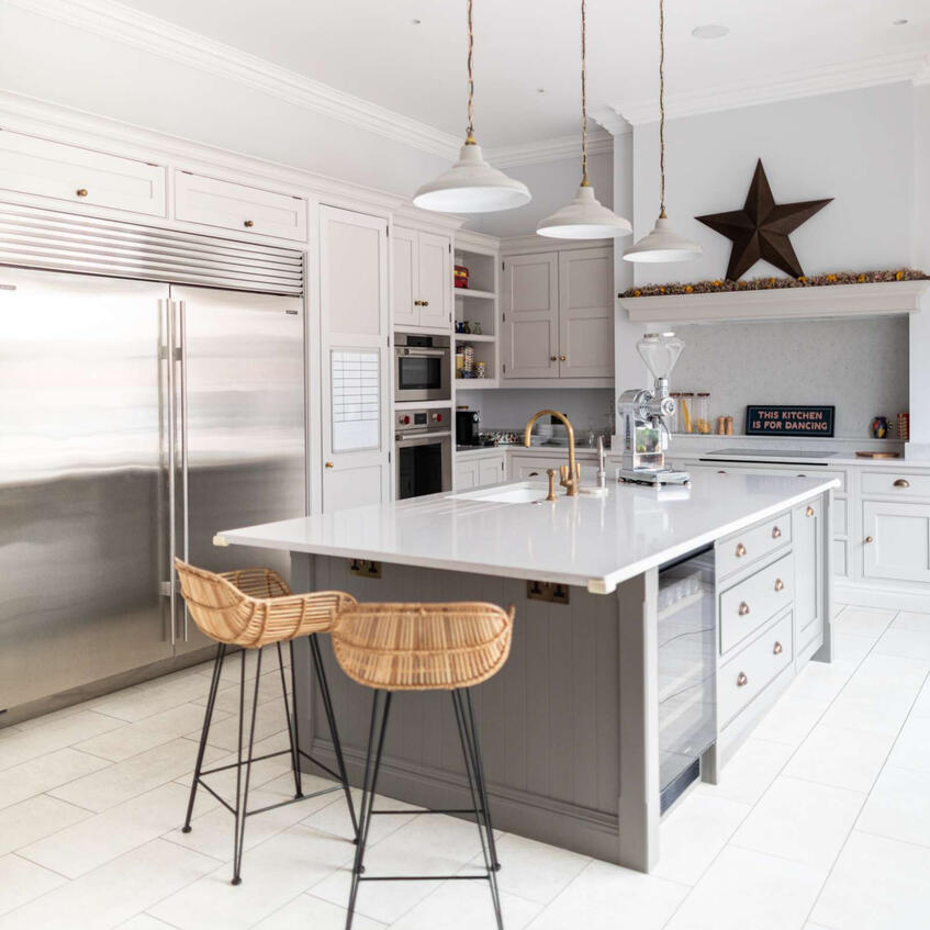 Lifestyle interior photography of modern kitchen space in Lincolnshire.