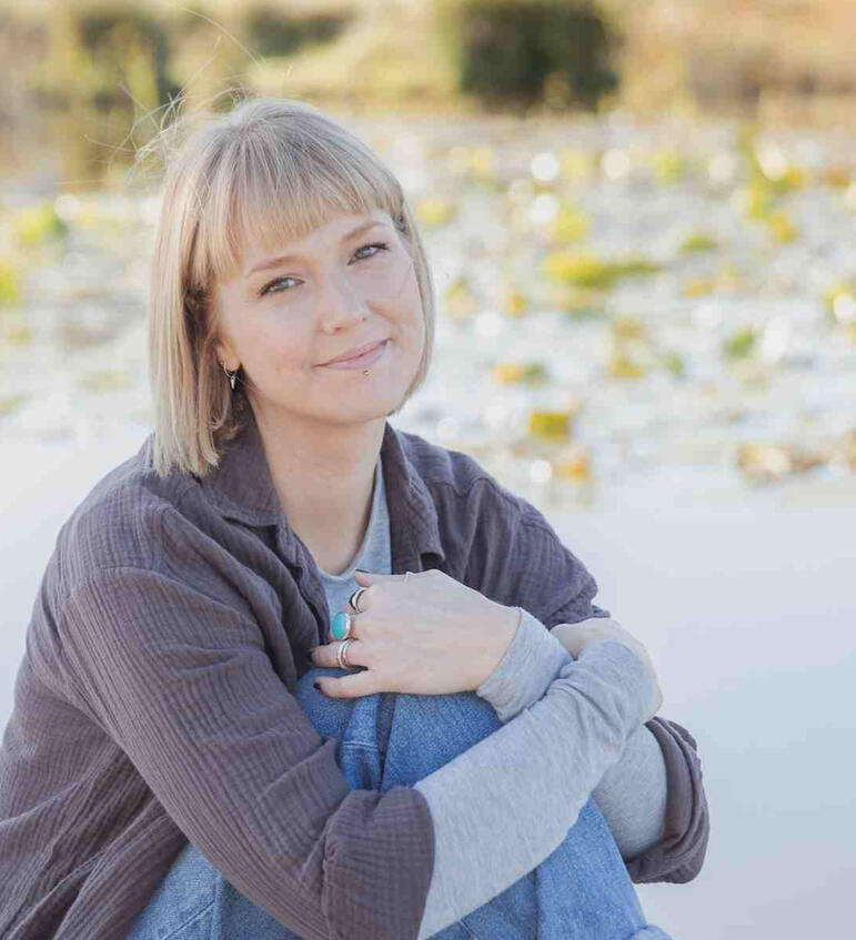 Personal brand portrait at Purusha Retreat, Lincolnshire.